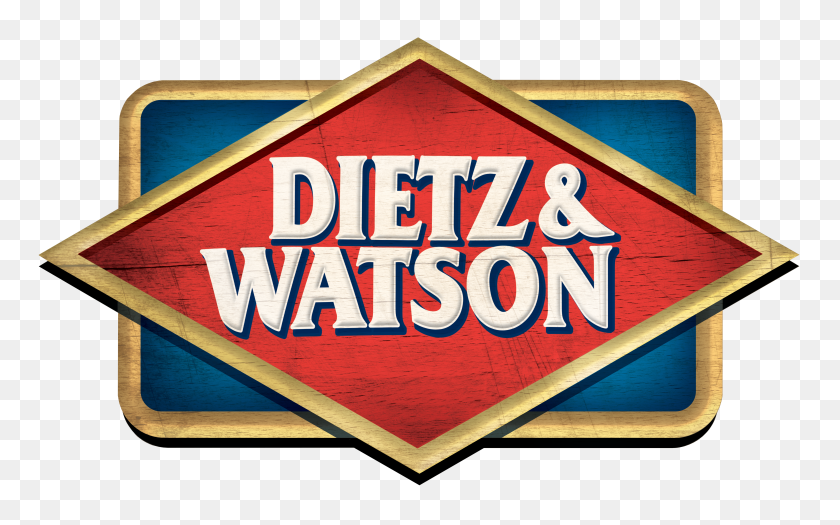 5776x3445 Dietz Watson Distressed Logo - Distressed PNG