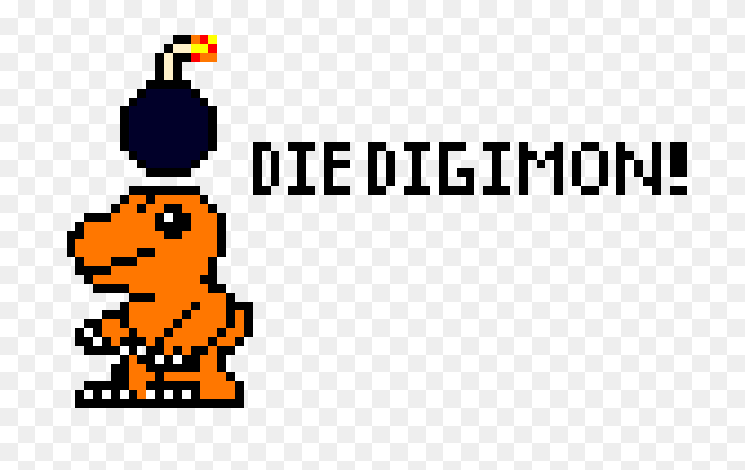 770x470 Digimon Sucks Pixel Art Maker - Digimon PNG
