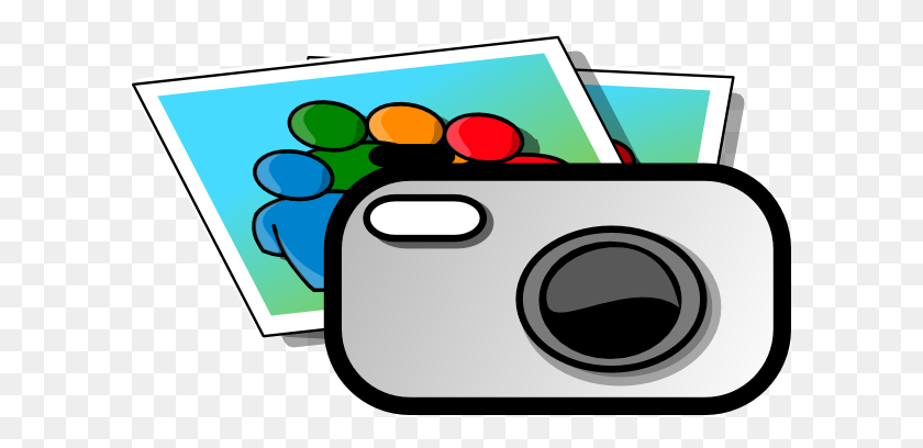 600x348 Digital Camera Clip Art - Camera Clipart