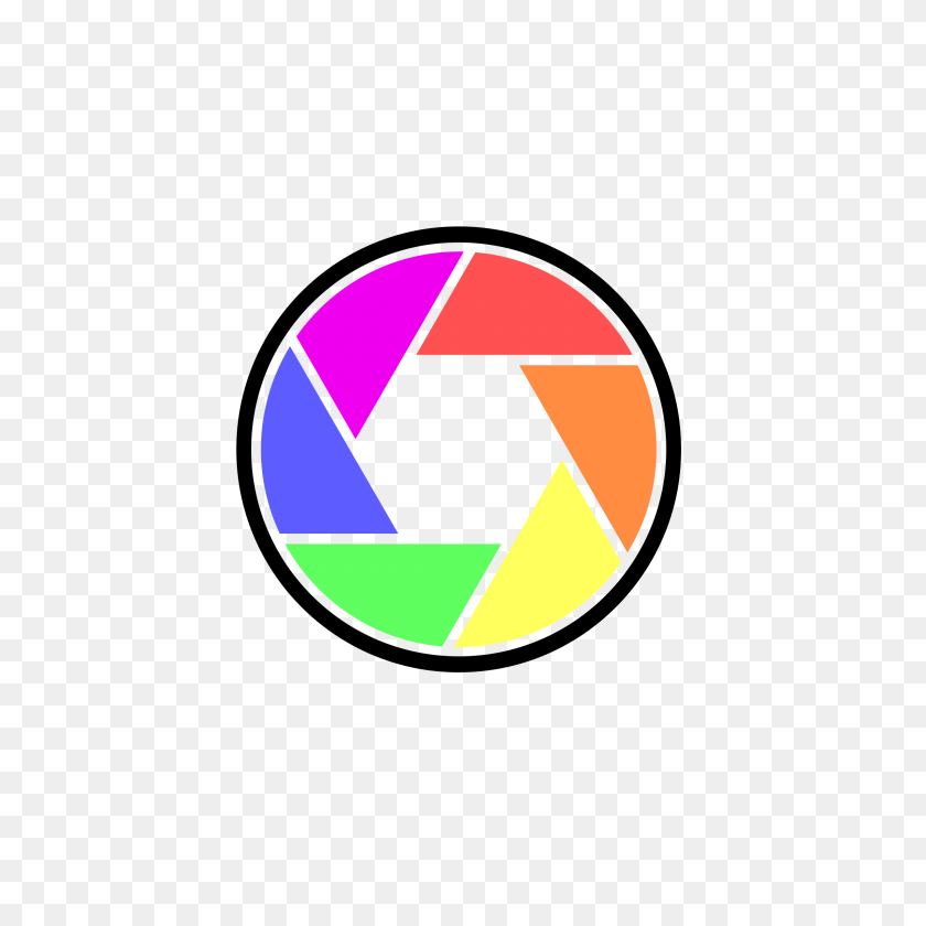 2400x2400 Digital Camera In Color Icons Png - Digital PNG