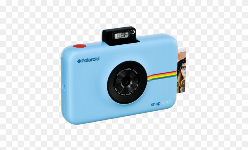 450x450 Digital Cameras Polaroid Snap Touch Blue Instant Camera - Polaroid Camera PNG