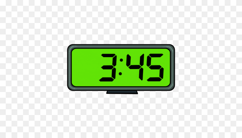 420x420 Digital Clock Clipart - Cuckoo Clock Clipart