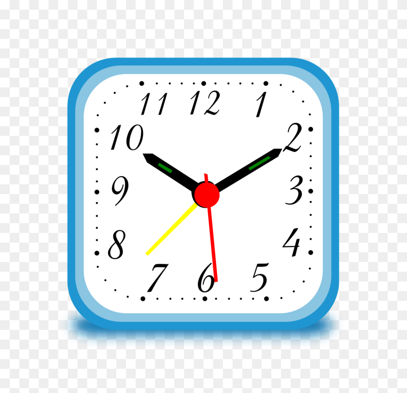 735x750 Digital Clock Download Alarm Clocks Clock Face - Alarm Clipart