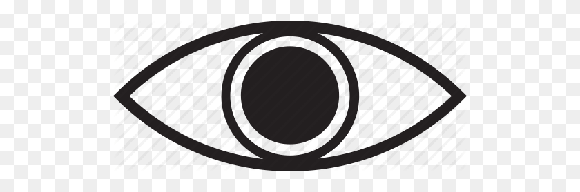 512x219 Dilated, Eye, Eyes, See, Visible, Vision Icon - Eyes See Clipart