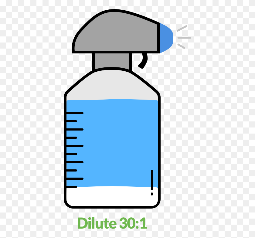 420x724 Diluting Extraction Cleaner For Cleaning Work Areas - Cleaning Products Clipart