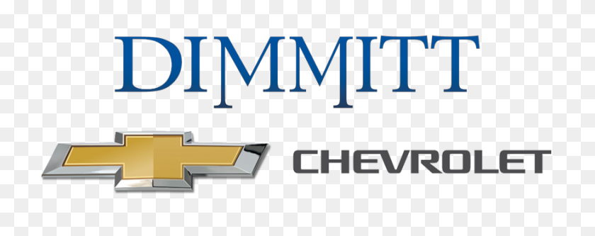 877x308 Dimmitt Chevrolet - Chevrolet Logo PNG