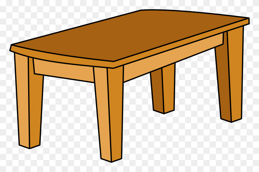 2400x1538 Dining Table Clipart Mesa - Wood Table PNG