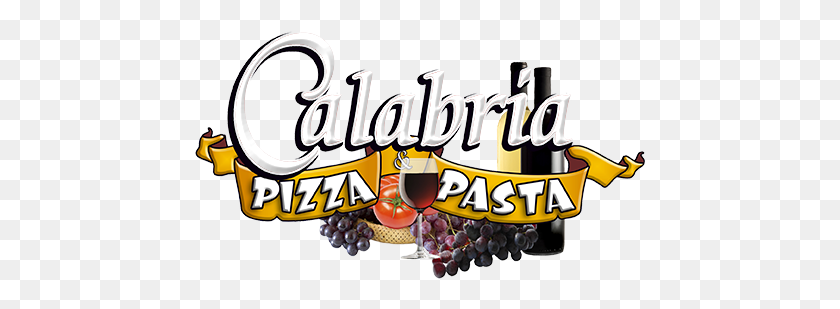 450x249 Dinner Calabria Pizza And Pasta - Pasta Dinner Clip Art