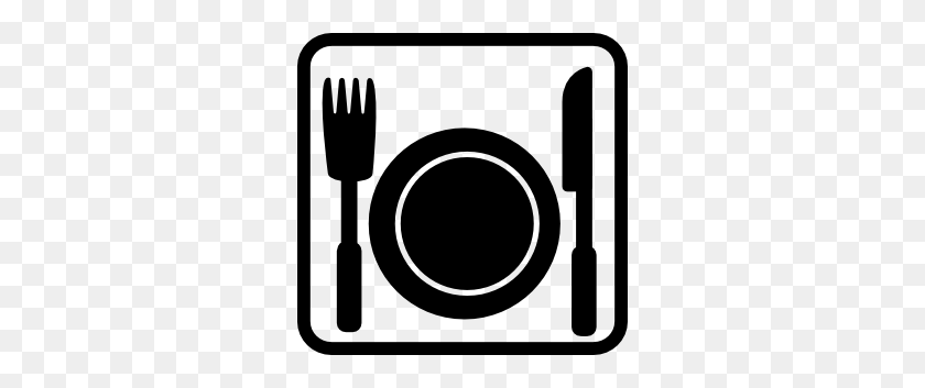300x293 Dinner Food Clipart - Dinner Plate With Food Clipart