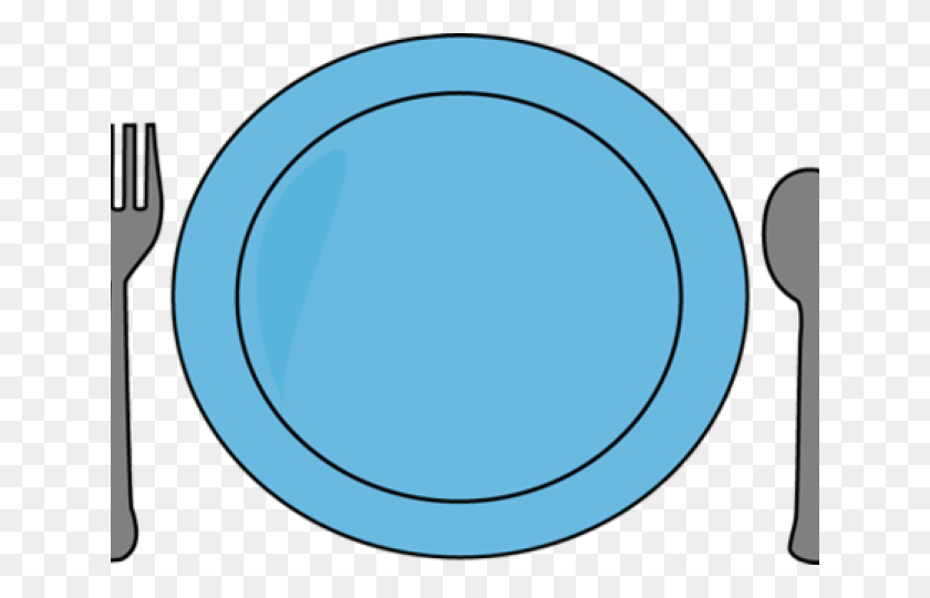 640x480 Dinner Plate Clipart - Plate Setting Clipart