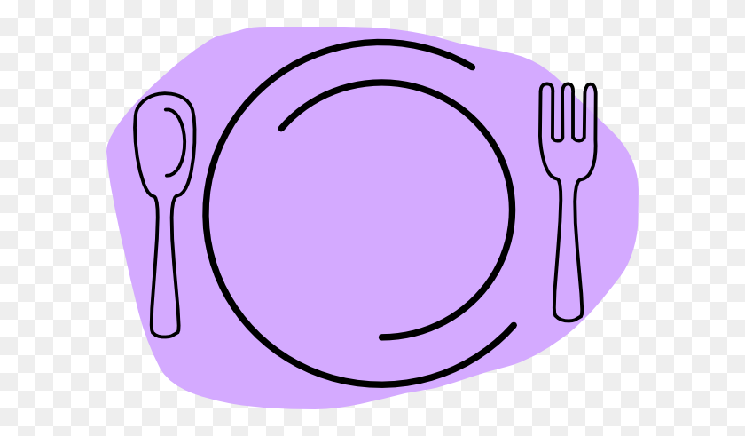 600x431 Dinner Plate Clipart Big Plate - Dinner Plate Clipart