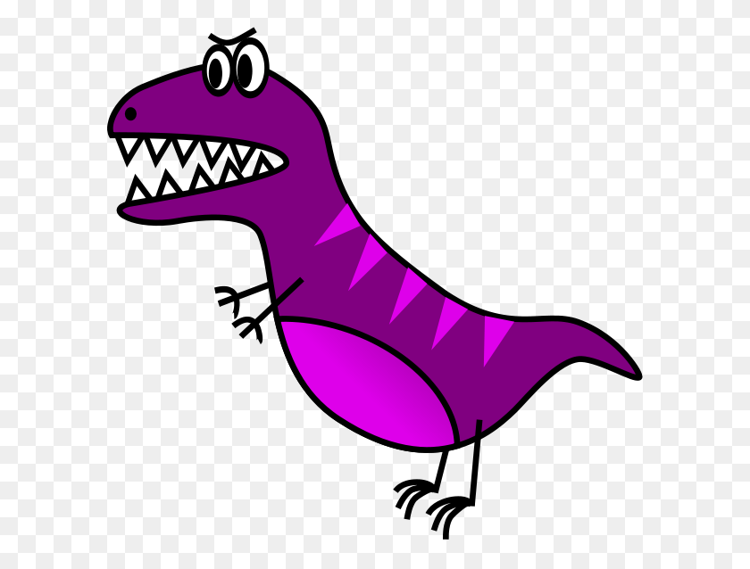 600x578 Dino Simple T Rex Png Clip Arts For Web - Trex Clipart Black And White