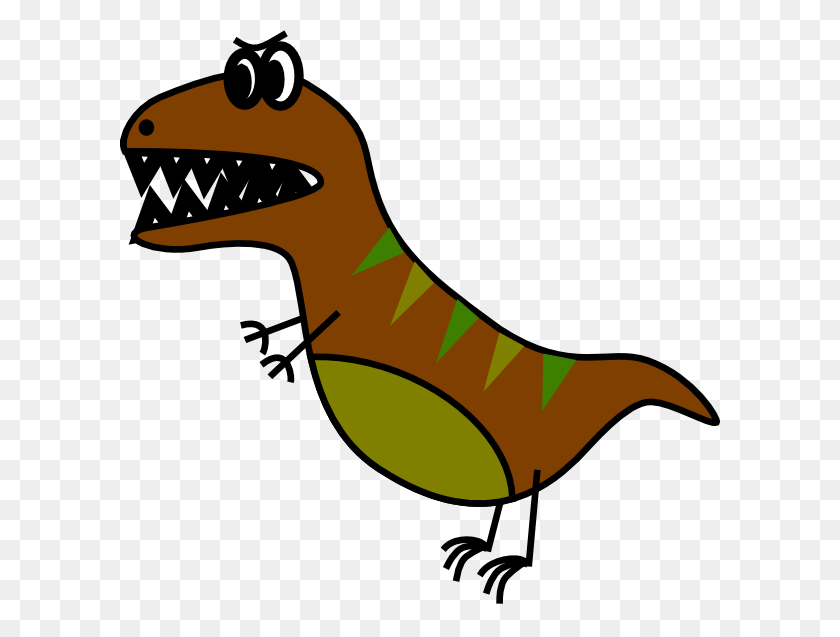 600x577 Dino Very Simple Bd Style T Rex Png Clip Arts For Web - Trex PNG