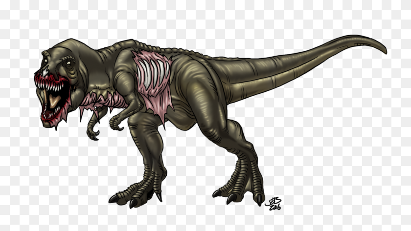 1227x650 Dino Zombie T Rex - Tyrannosaurus Rex PNG