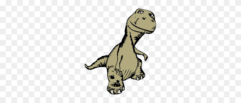 249x300 Динозавр - Стегозавр, Черно-Белый Клипарт