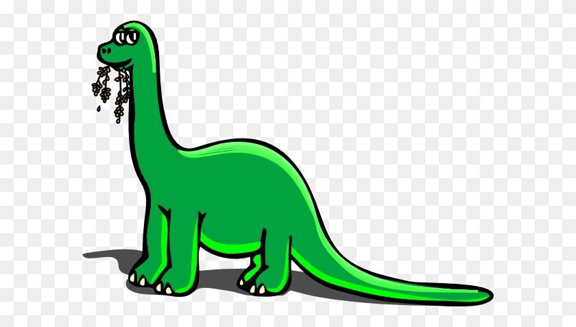 600x417 Бесплатные Картинки Динозавров - Апатозавр Клипарт