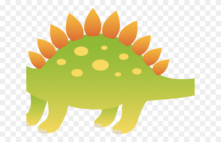640x480 Клипарт Динозавров - Зеленый Динозавр Клипарт
