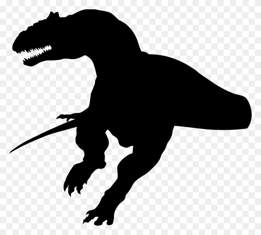 804x720 Dinosaurs Clipart Tail - Brontosaurus Clipart Black And White