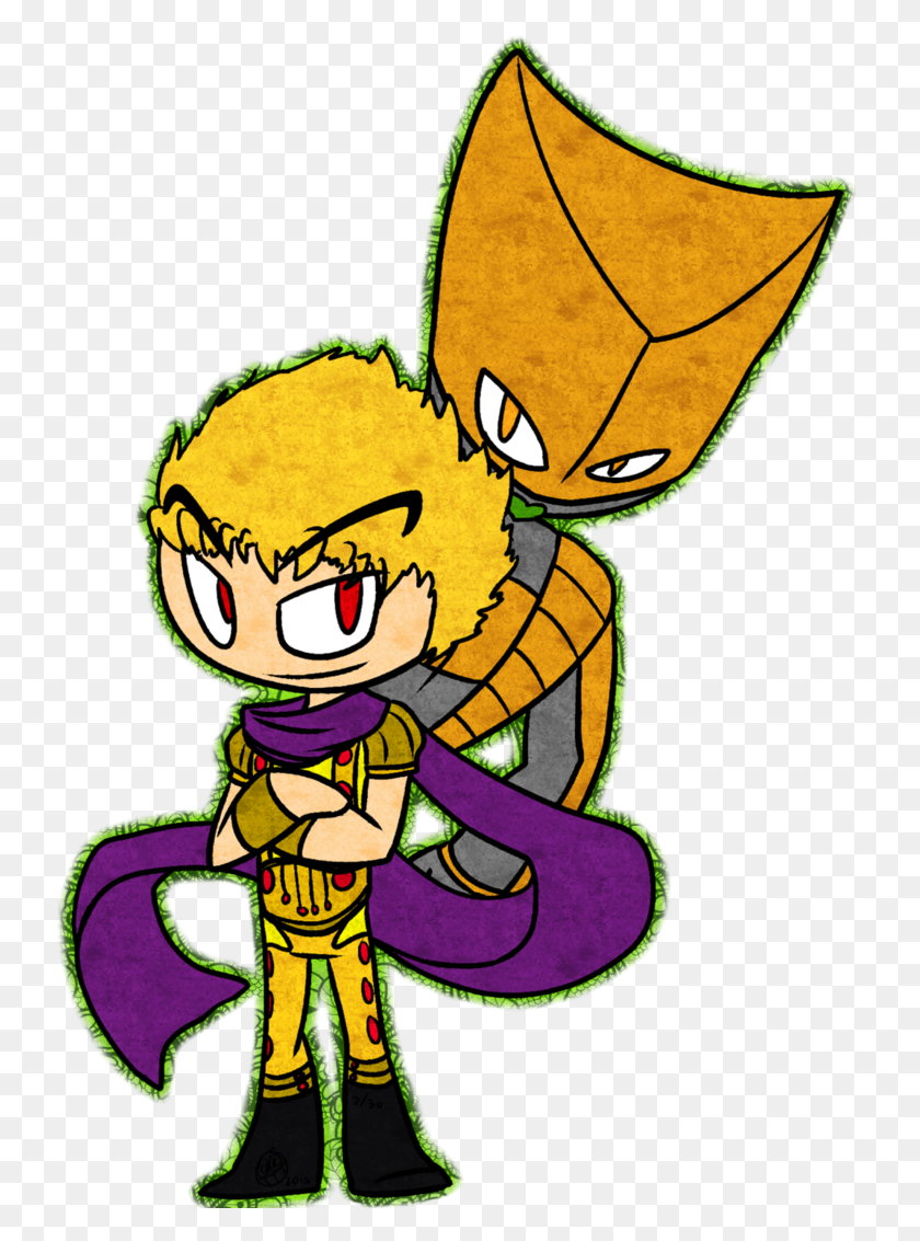 745x1073 Dio Chibi Commission - Dio PNG