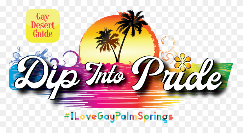 1200x616 Dip Into Pride Pool Party Tickets, Nov In Palm Springs, Ca - Pool Party PNG