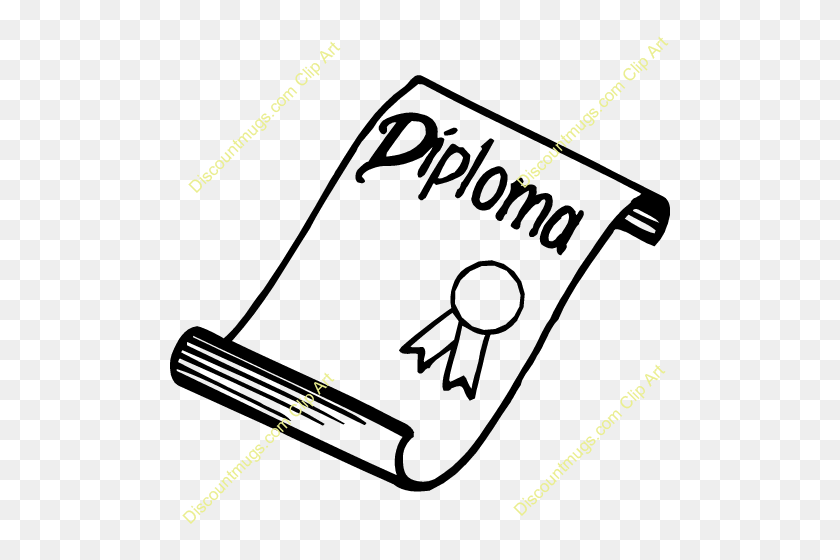 500x500 Diploma Clipart Png Clipart Images - Scholarship Clipart