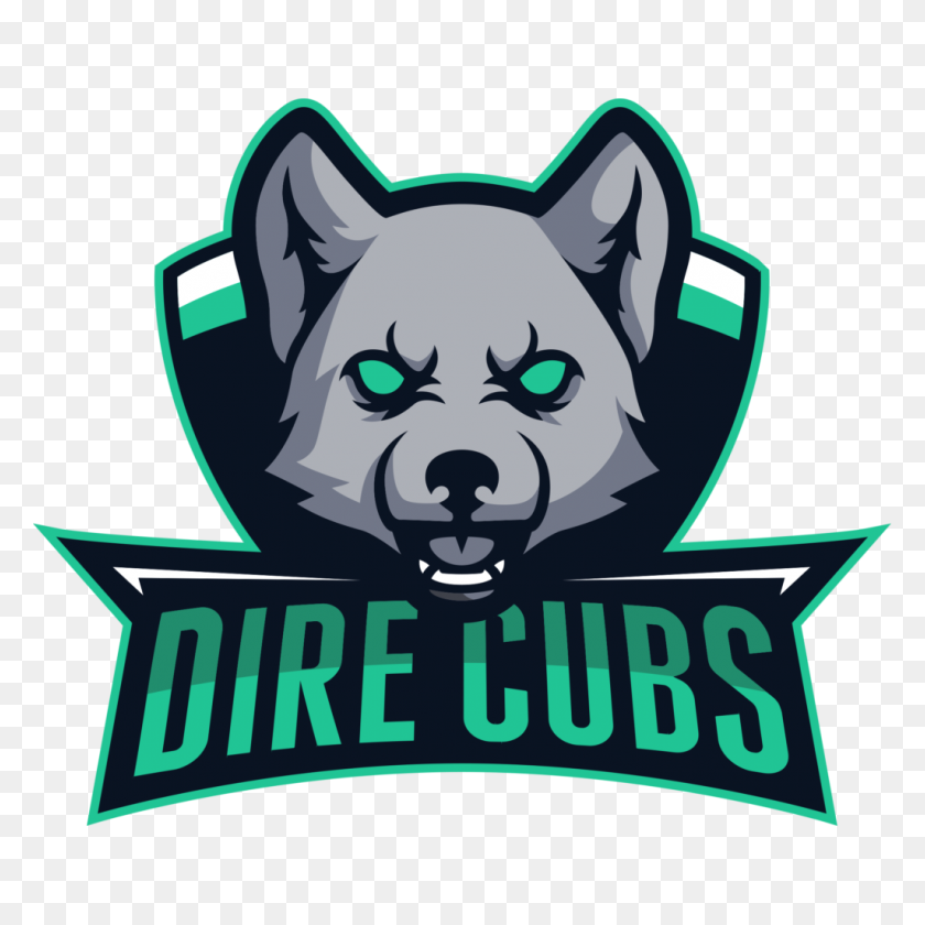 1024x1024 Dire Cubs - Cubs Logo PNG