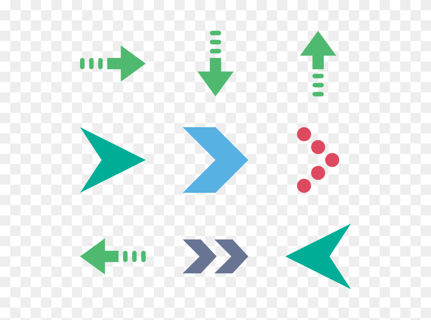 600x564 Direction Arrow Icon Packs - Arrow PNG