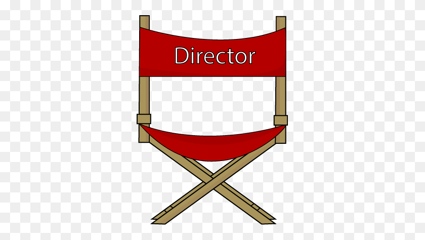 299x414 Director's Chair Clipart Free Directors Chair Clip Art Image - Yearbook Clipart