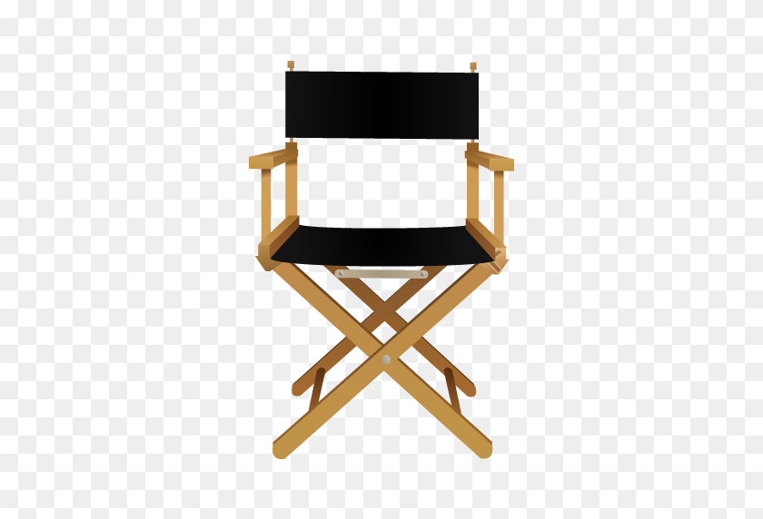512x512 Director's Chair Png Pic - Chair PNG