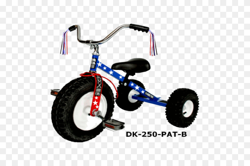 500x500 Dirt King Patriot Tricycle - Tricycle PNG