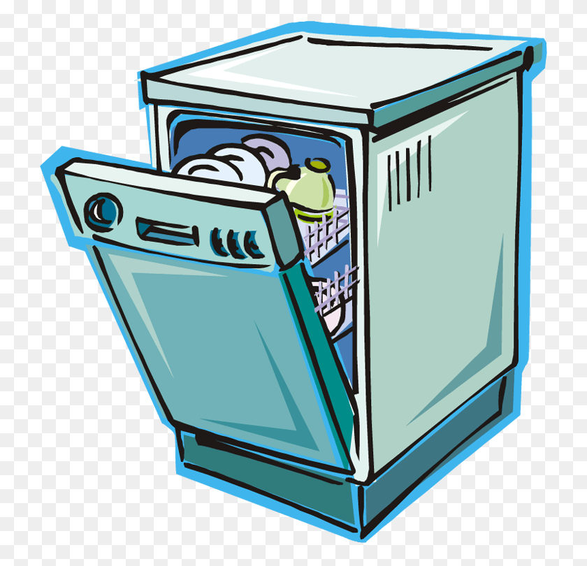 730x750 Dirty Dishwasher Cliparts - Dishes In Sink Clipart