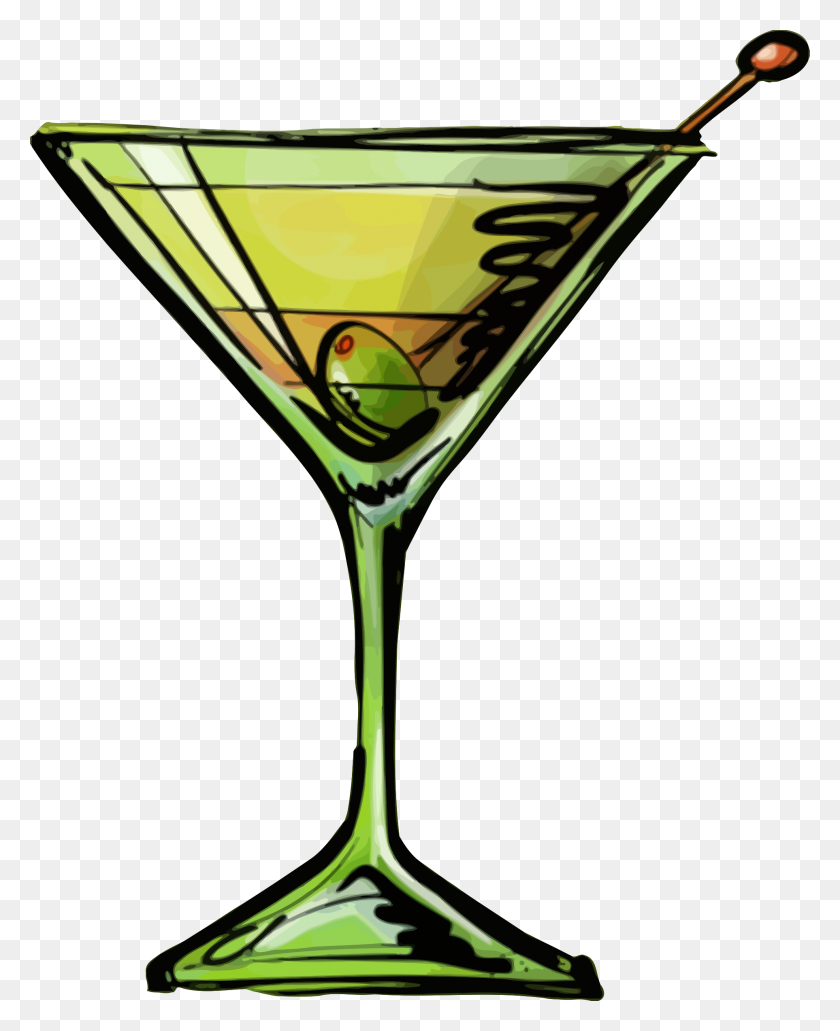 1926x2400 Dirty Martini Cocktail Icons Png - Martini PNG