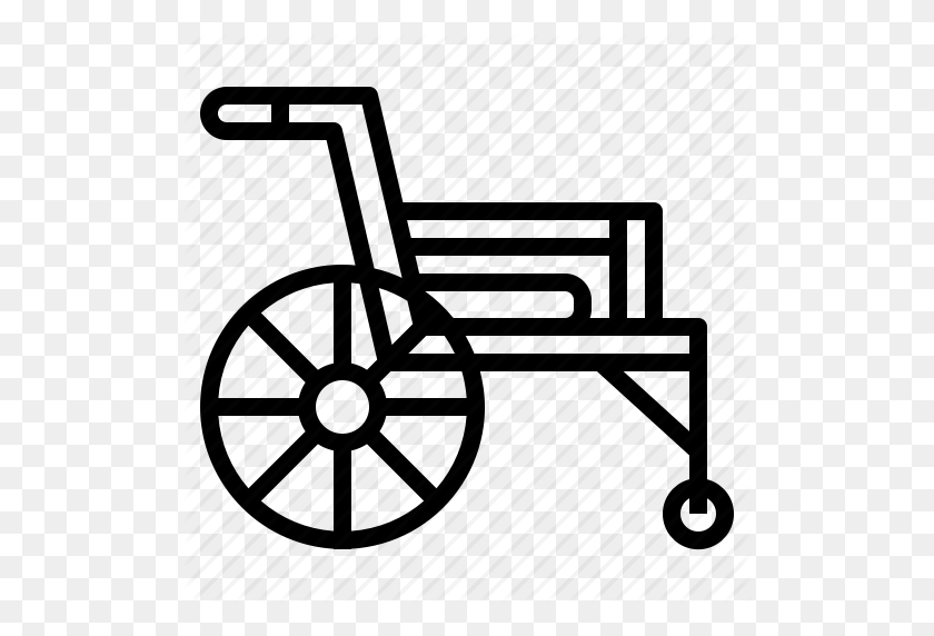 512x512 Disabled, Handicap, Healthcare, Medical, Transport, Wheelchair Icon - Wheelchair Clip Art