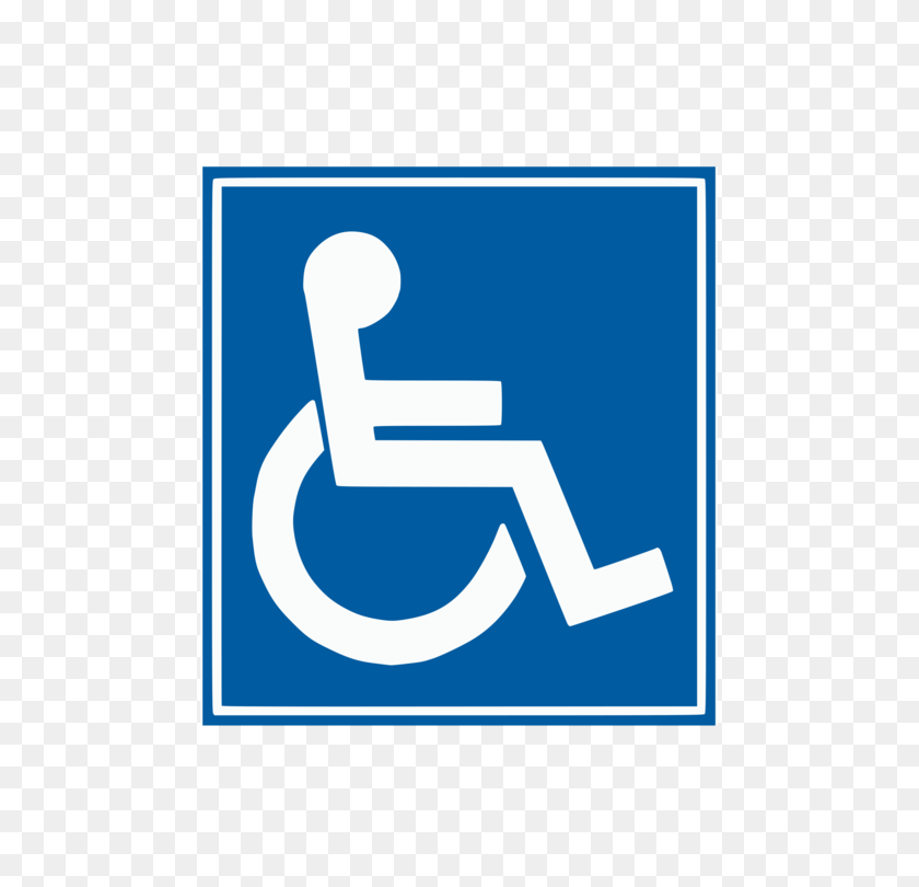 530x750 Disabled Parking Permit Disability Wheelchair Sign Car Park Free - Park Clipart Free