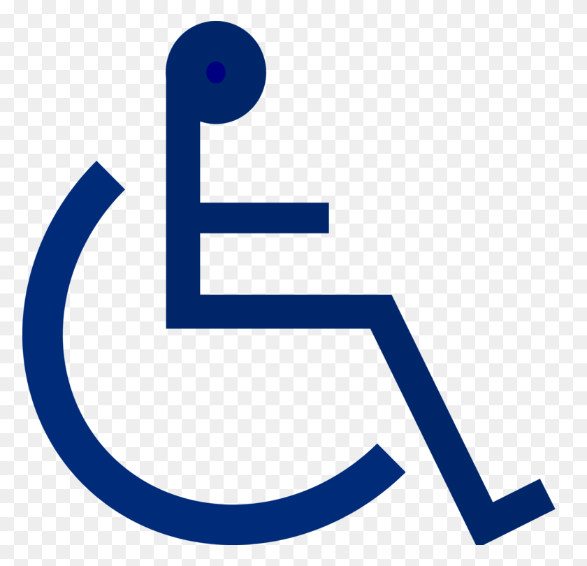 776x750 Disabled Parking Permit Wheelchair Disability Accessibility Sign - Wheelchair Clipart Free