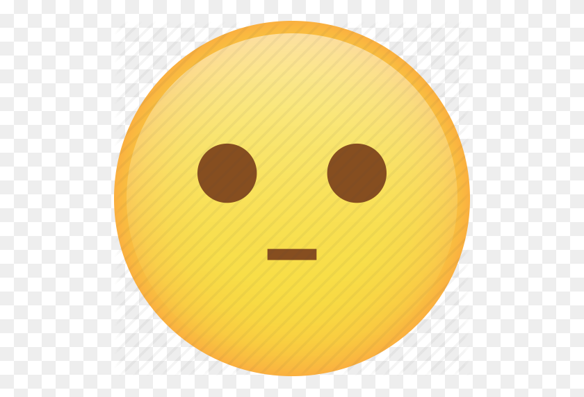 512x512 Disappointed, Emoji, Emoticon, Flat Face, Ok, Smiley Icon - Ok Emoji PNG
