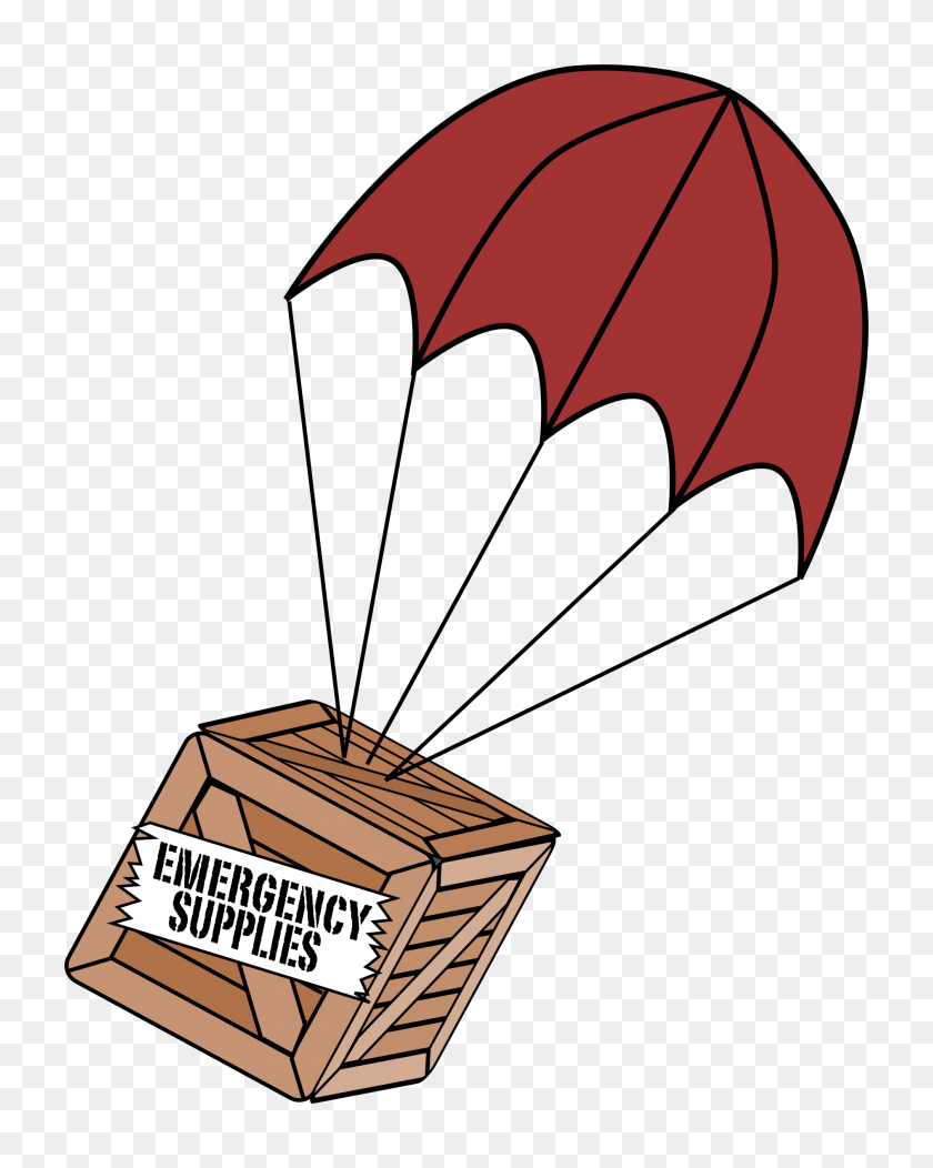 1886x2400 Disaster Clipart Emergency Food - Evacuation Clipart