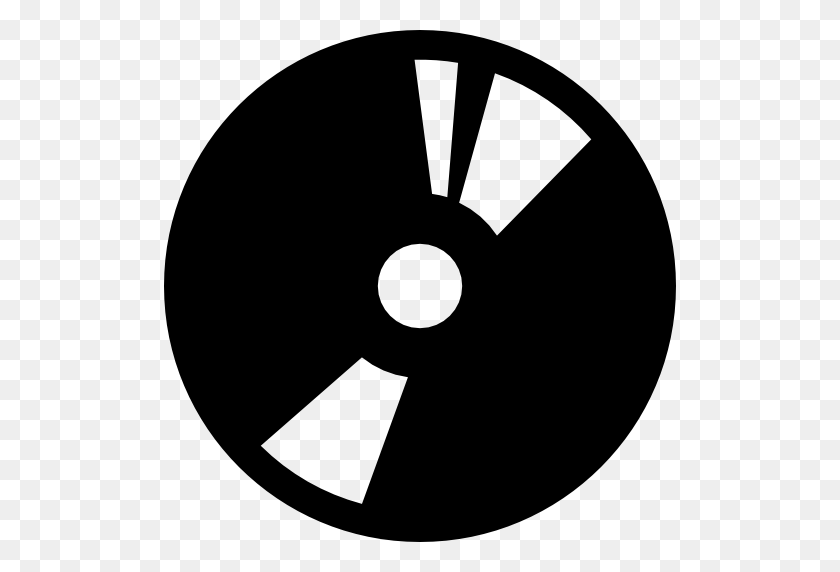 512x512 Disc Digital Tool Symbol For Music Interface Or Burn Cd Or Dvd - Cd Logo PNG