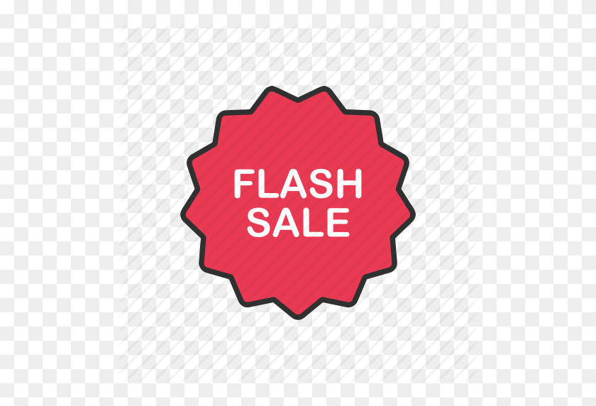 512x512 Discount, Flash Sale, Sale, Shopping Icon - Flash Sale PNG