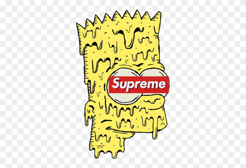 323x515 Discover The Coolest - Supreme PNG