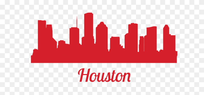 1024x438 Dish Network Houston All American Dish - Houston Skyline PNG