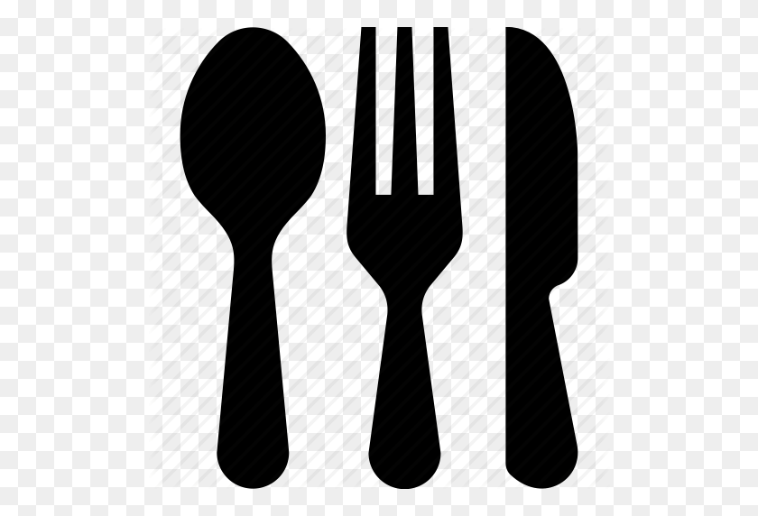 512x512 Dishes, Food, Fork, Knife, Knives, Silverware, Spoon Icon - Silverware PNG