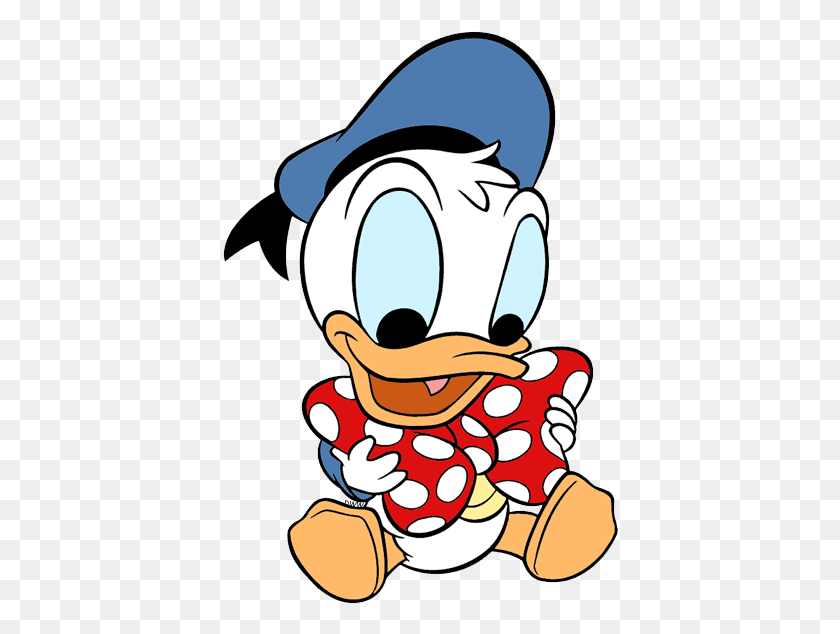 396x574 Imágenes Prediseñadas De Bebés Disney - Donald Duck Clipart