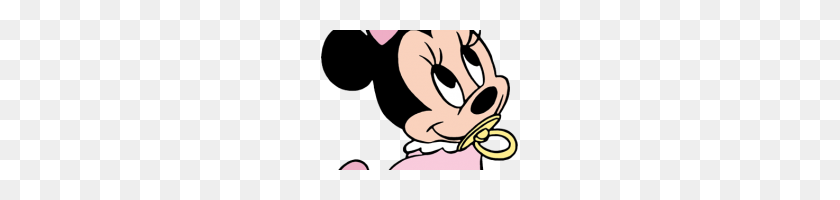 200x140 Disney Baby Clipart Ba Minnie Daisy Disney Babies Clipart - Minnie Clipart