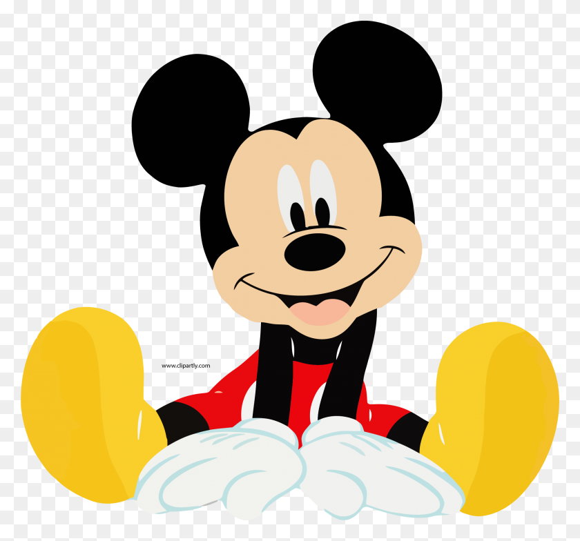 2154x2002 Disney Baby Mickey Mouse En Forma De Clipart Png - Mickey Png