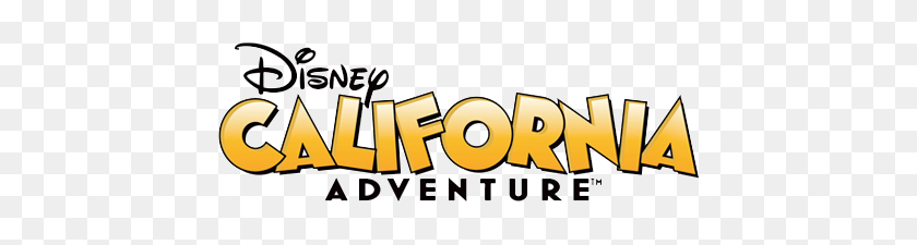 460x165 Disney California Adventure Logo - Disneyland PNG