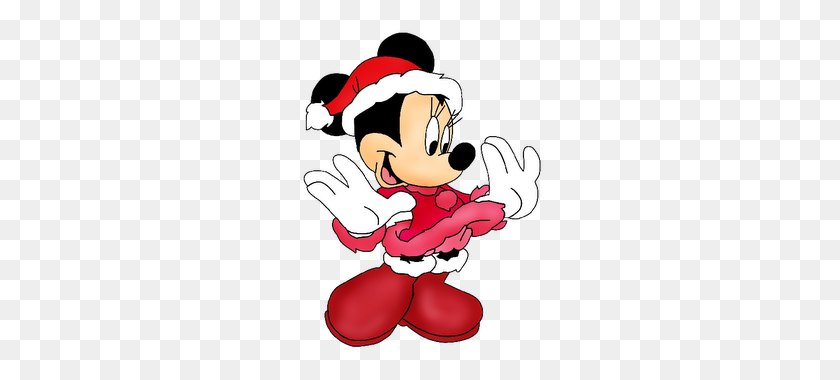 320x320 Personajes De Dibujos Animados De Disney Minnie Mouse Navidad - Minnie Mouse Arco Clipart Blanco Y Negro