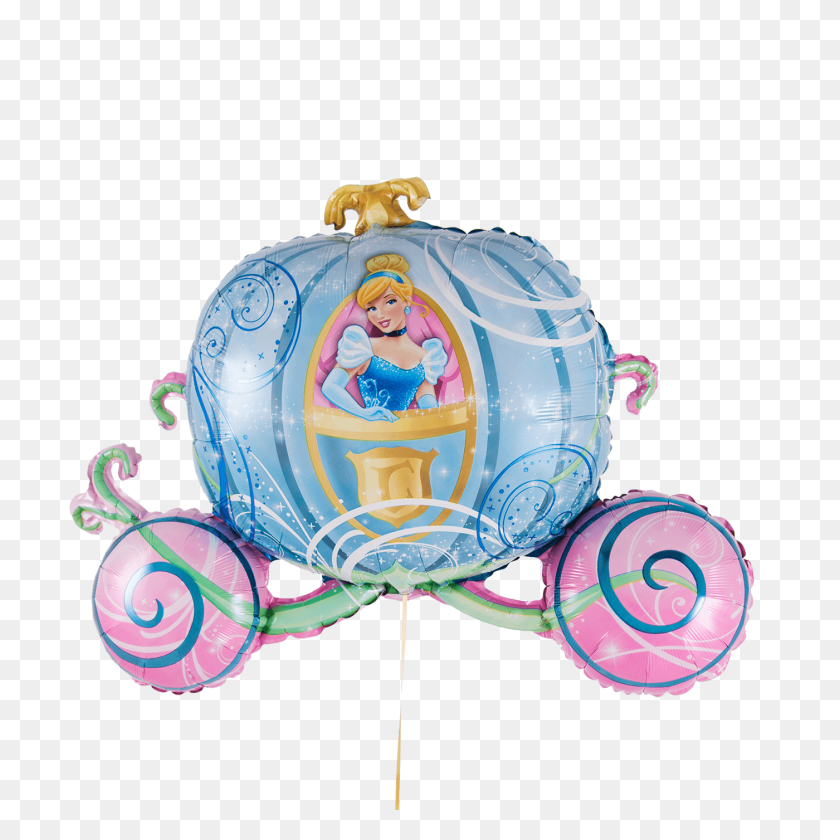 1400x1400 Disney Cinderella's Carriage Supershape - Cinderella Carriage PNG