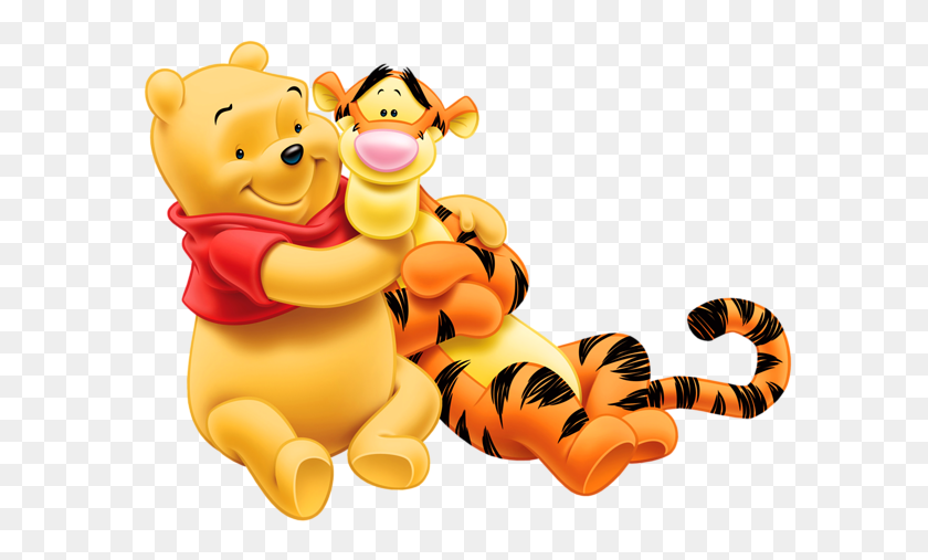 600x447 Disney Clip Winnie The Pooh - Tigger PNG
