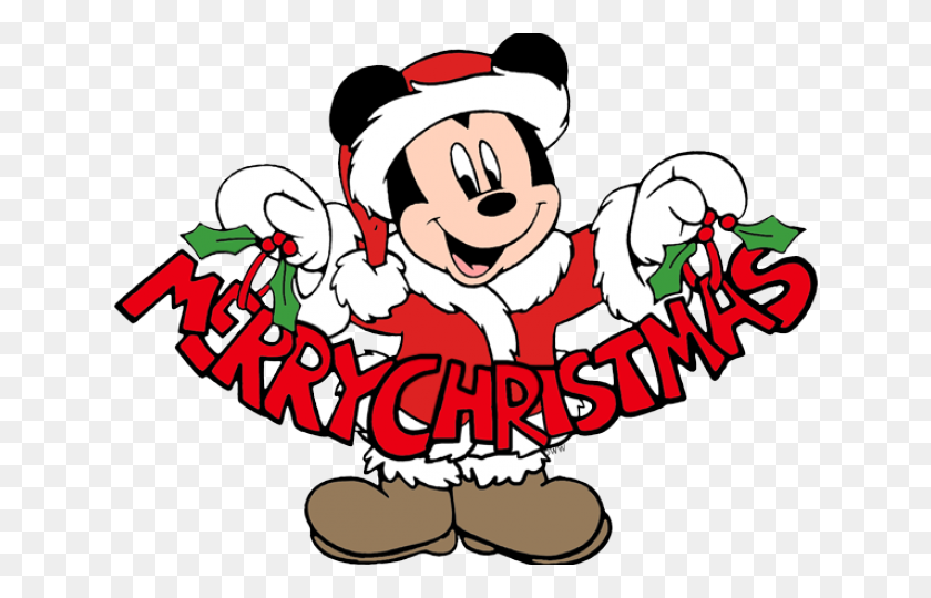 640x480 Disney Clipart Feliz Navidad - Clipart De Personajes De Navidad